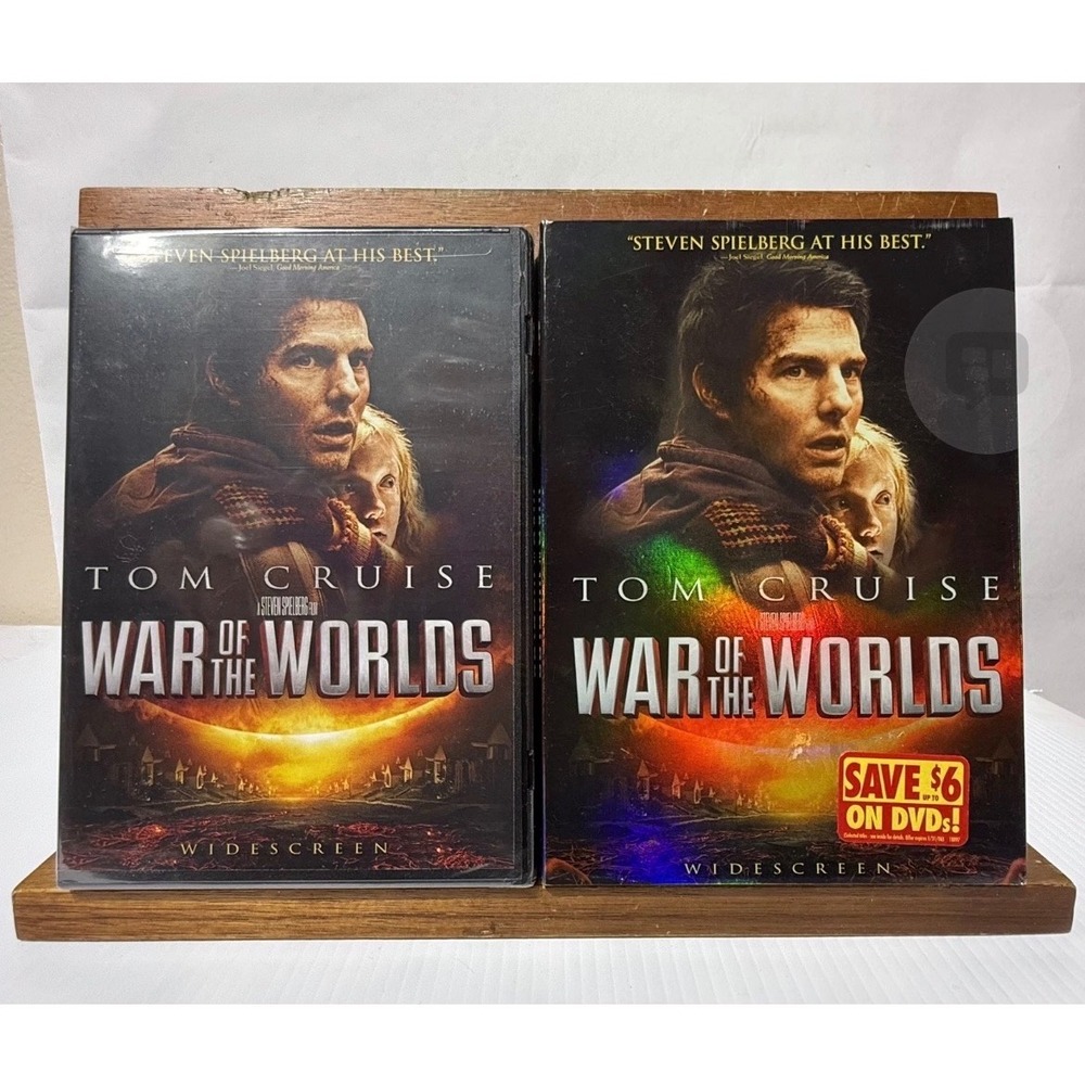 War of the Worlds DVD Tom Cruise Widescreen New Sealed Slipcover Spielberg